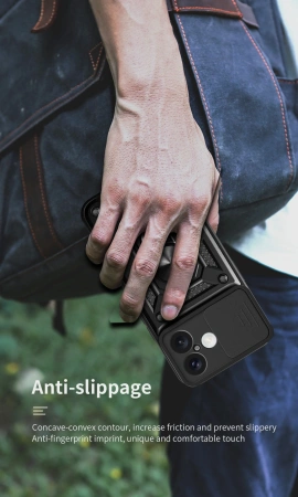 HURTEL ETUI HYBRID ARMOR CAMSHIELD DO IPHONE 17 PANCERNE Z PODSTAWKĄ