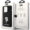 Etui Karl Lagerfeld Silicone Ikonik Metal Pin na iPhone 15 Pro Max - czarne