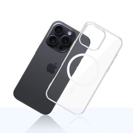 3MK CLEAR MAGCASE ETUI DO IPHONE 16 PRO MAX OCHRONA TELEFONU Z MAGNETYCZNYM
