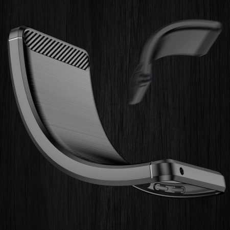 HURTEL ETUI CARBON CASE ELASTYCZNE POKROWIEC DO REALME 9 PRO WYSOKA OCHRONA