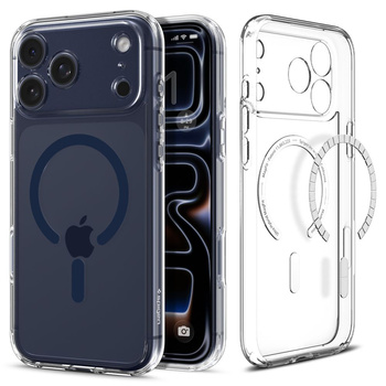 SPIGEN ULTRA HYBRID MAG MAGSAFE IPHONE 17 PRO CLEAR/DEEP BLUE