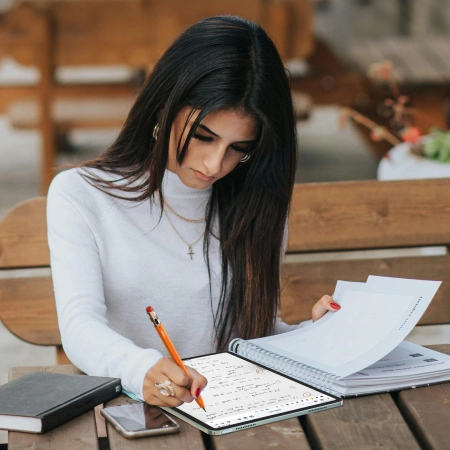 Rysik Metapen Pencil Air8 Pro X do iPada - pomarańczowy
