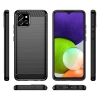 HURTEL ETUI CARBON CASE DO SAMSUNG A03S OCHRONA ELASTYCZNE ANTYWSTRZĄSOWE