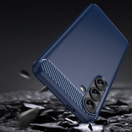HURTEL ETUI SILIKONOWE DO SAMSUNG GALAXY S25+ CARBON CASE OCHRONA ZARYSOWAŃ