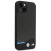 Etui BMW BMHCP14S22NBCK iPhone 14 6,1" czarny/black Leather Carbon
