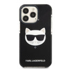 Etui Karl Lagerfeld KLHCP13LTPECK na iPhone 13 Pro / 13 hardcase - czarne Choupette Head