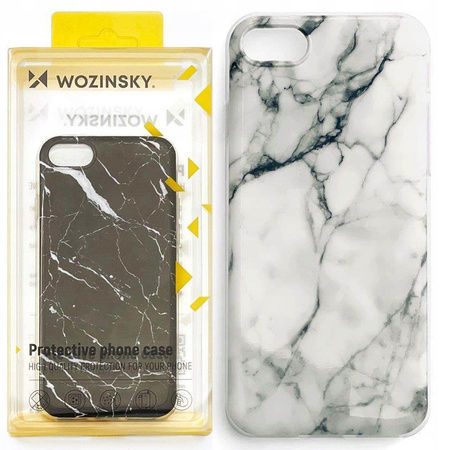 WOZINSKY ETUI MARBLE POKROWIEC DO SAMSUNG GALAXY A03S Z MARMUROWYM WZOREM