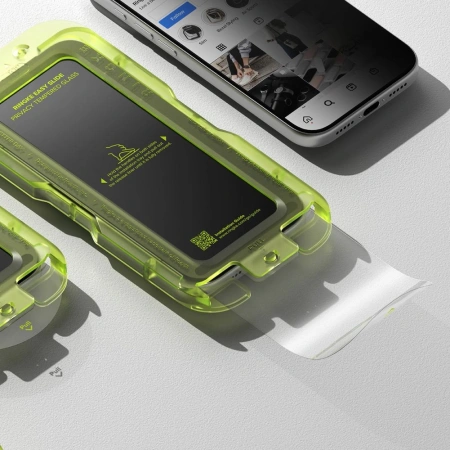 RINGKE SZKŁO PRYWATYZUJĄCE EASY SLIDE 2-PACK DO IPHONE 17 PRO OCHRONA