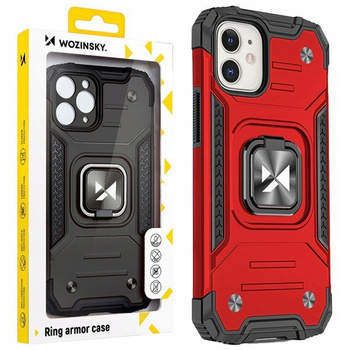 WOZINSKY RING ARMOR ETUI DO IPHONE 14 PLUS PANCERNY Z MAGNETYCZNYM UCHWYTEM