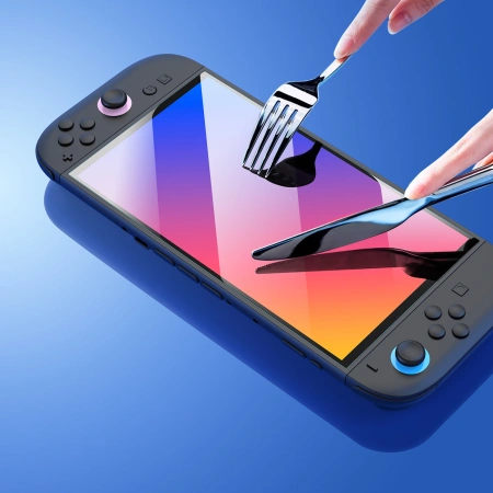 DUX DUCIS SZKŁO HARTOWANE HD DO NINTENDO SWITCH 2 OCHRONA EKRANU Z RAMKĄ