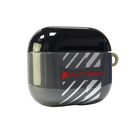 AUDI POKROWIEC IML SPORT DO AIRPODS 3 HARDCASE AUS-IMLAP3-RSQ/D1-BK