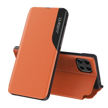 HURTEL ECO LEATHER VIEW CASE ETUI DO SAMSUNG GALAXY A22 4G OCHRONA Z KLAPKĄ