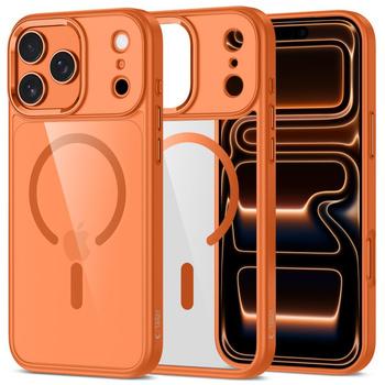 TECH-PROTECT MAGMAT MAGSAFE IPHONE 17 PRO MAX COSMIC ORANGE/CLEAR
