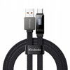 MCDODO KABEL USB-C SZYBKIE ŁADOWANIE DO SAMSUNG XIAOMI TYP C 6A 100W 1M LED