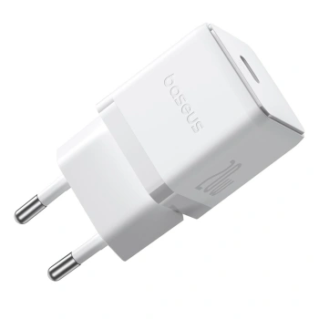 BASEUS ŁADOWARKA SIECIOWA PALM 1C 20W Z KABLEM USB-C 60W DO IPHONE 12 13
