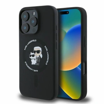 KARL LAGERFELD ETUI HARDCASE DO IPHONE 16 PRO MAX 6.9 DO MAGSAFE SILICONE
