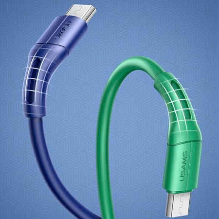 USAMS KABEL MICRO USB 2A FAST CHARGING DO TELEFONÓW 1M Z ŁADOWANIEM SZYBKIM