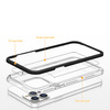 Clear 3in1 etui Samsung Galaxy A03 silikonowy pokrowiec z ramką niebieskie