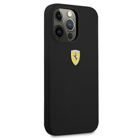 Ferrari FESSIHCP13XBK iPhone 13 Pro Max 6,7" czarny/black hardcase Silicone