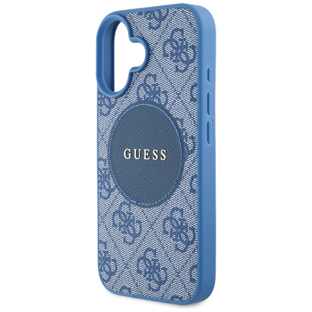 GUESS ETUI 4G CIRCLE CLASSIC LOGO DO IPHONE 16 DO MAGSAFE ZAMKNIĘCIE