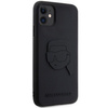 Etui Karl Lagerfeld Rubber Karl Head 3D KLHCN613DRKNK na iPhone 11 / Xr - czarne