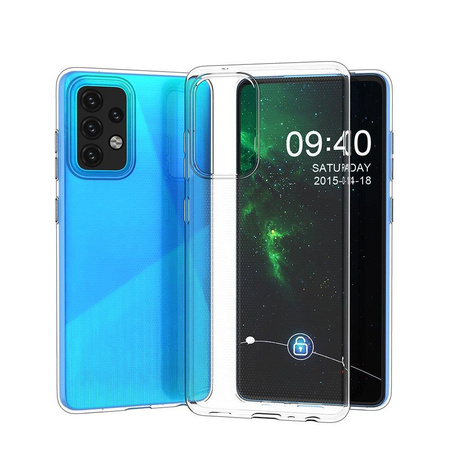 Żelowy pokrowiec etui Ultra Clear 0.5mm Samsung Galaxy A32 4G przezroczysty