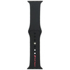 AUDI PASEK SPORTOWY DO APPLE WATCH 40 41 42MM CZARNY SILIKONOWY Z LOGO