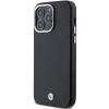 Etui BMW Signature Wrapped Metal MagSafe na iPhone 15 Pro Max - czarne