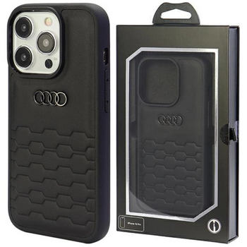 Etui Audi GT Synthetic Leather do iPhone 15 Pro Max - czarne