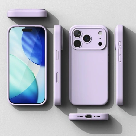 RINGKE ETUI SILICONE MAGNETIC MAGSAVE DO IPHONE 17 PRO OCHRONA Z FUNKCJĄ