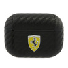 Ferrari FESAPCABK AirPods Pro cover czarny/black On Track PU Carbon
