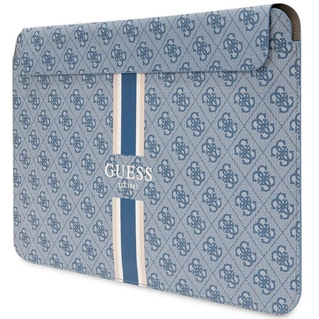 Etui Guess GUCS14P4RPSB 14" niebieski/ blue 4G Printed Stripes