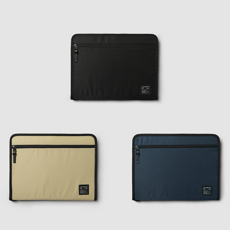 Ringke Smart Zip Pouch uniwersalne etui na laptopa tablet (do 13'') podstawka torba organizer czarny