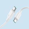 Joyroom kabel USB-C - USB-C 480Mb/s 60W 1m biały (S-CC060A9)