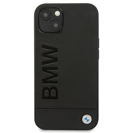 Etui BMW BMHCP13MSLLBK na iPhone 13 - czarne Signature Logo Imprint