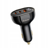 MCDODO MOCNA SZYBKA ŁADOWARKA SAMOCHODOWA MIERNIK 3X USB USB-C 128W LED