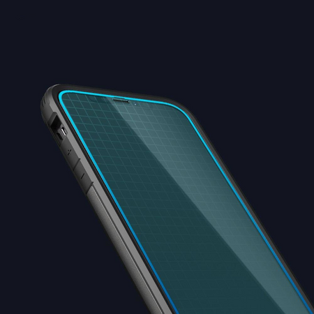 SZKŁO HARTOWANE SPIGEN ALM GLASS FC GALAXY A52 / A52S BLACK