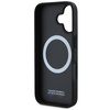 BMW BMHMP16S23PUPDG iPhone 16 6.1szary/grey hardcase M Perforated Tricolor Line MagSafe