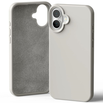 MERCURY SILICONE DO IPHONE 16 PLUS 6,7 ETUI Z POWŁOKĄ ODPORNE NA ZARYSIENIA