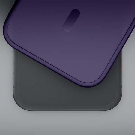 Apple iPhone 16 - 3mk Smoke MagCase Purple