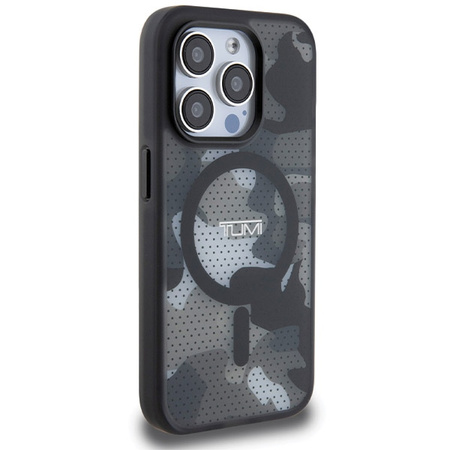 Tumi TUHMP15LTCAMK iPhone 15 Pro 6.1czarny/black hardcase Frosted Camo Print MagSafe