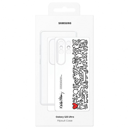 Etui Samsung Flipsuit do Galaxy S25      Ultra biały