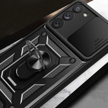HURTEL ETUI DO SAMSUNG GALAXY S23 CAMSHIELD HYBRID ARMOR Z OCHRONĄ APARATU