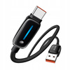 MCDODO ŁADOWARKA KABEL USB-A USB-C SZYBKIE ŁADOWANIE DO IPHONE TYP C 1M LED