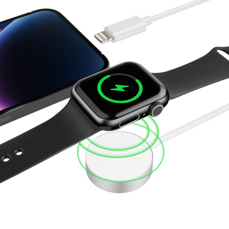 TECH-PROTECT ŁADOWARKA INDUKCYJNA MAGNETYCZNA DO APPLE WATCH Z KABLEM 150CM