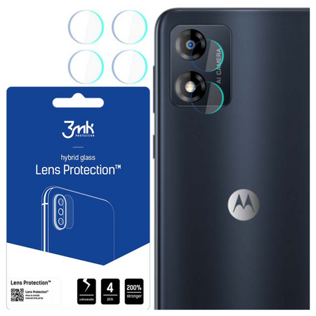 3MK LENS PROTECTION DO MOTOROLA MOTO E13 OCHRONA SZKŁO HIBRYDOWE