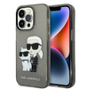 Karl Lagerfeld KLHCP14XHNKCTGK iPhone 14 Pro Max 6,7" czarny/black hardcase Gliter Karl&Choupette