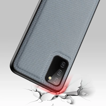 DUX DUCIS FINO ETUI DO SAMSUNG GALAXY A42 5G Z POKRYCIEM NYLONOWYM OCHRONNE