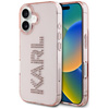 KARL LAGERFELD ETUI IML RHINESTONES LOGO DO IPHONE 16 Z EFEKTOWNYM DESIGNEM