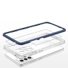 HURTEL CLEAR 3IN1 ETUI DO SAMSUNG GALAXY A73 Z RAMKĄ I ŻELOWYM POKROWCEM